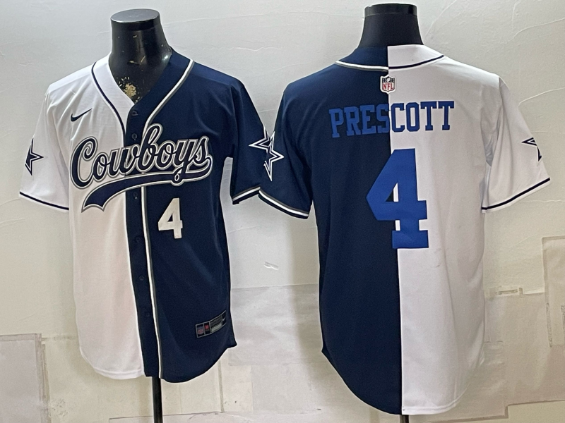 Men 2026 Dallas Cowboys #4 Prescott white Nike NFL Jersey 0812005